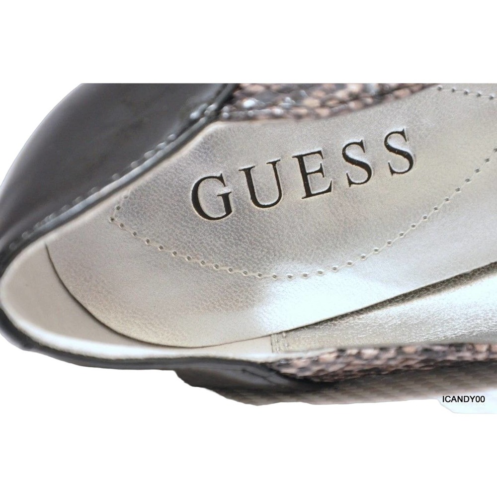 Guess Sandrea 2 Python Print Platform Pump Heel G… - image 7